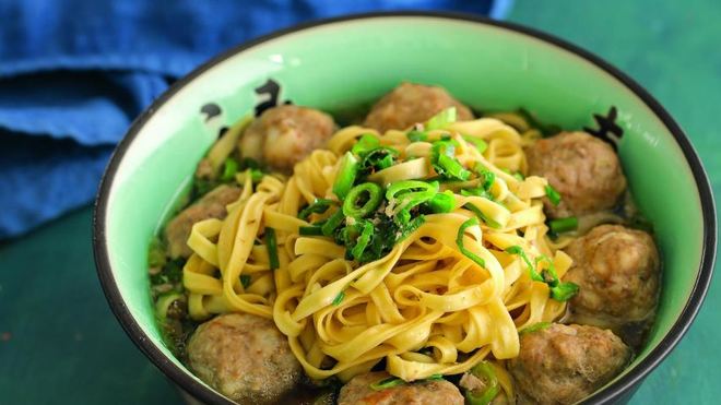 Рецепт Азиатский суп с фрикадельками