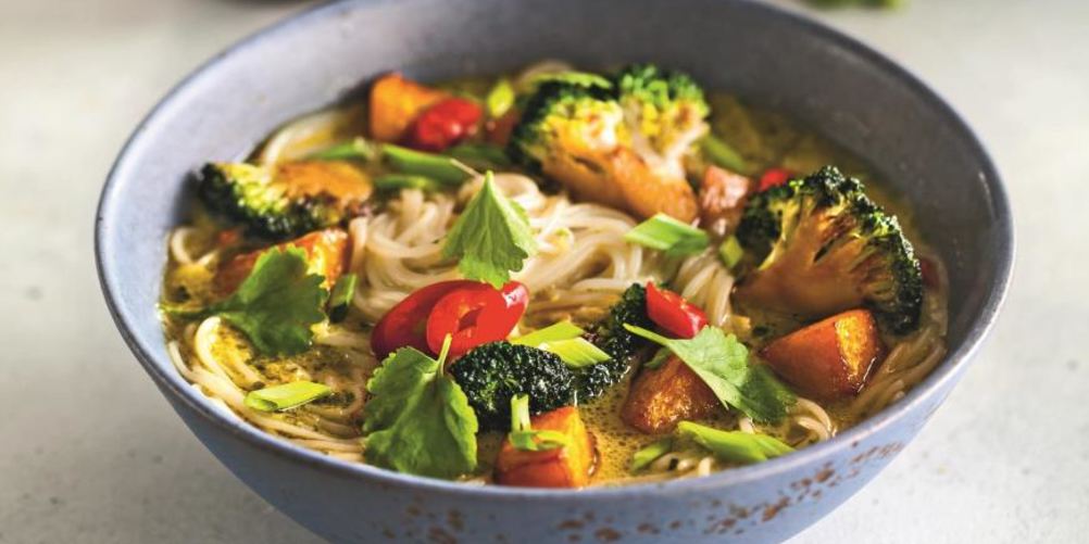 Как приготовить азиатский суп с тыквой и брокколи