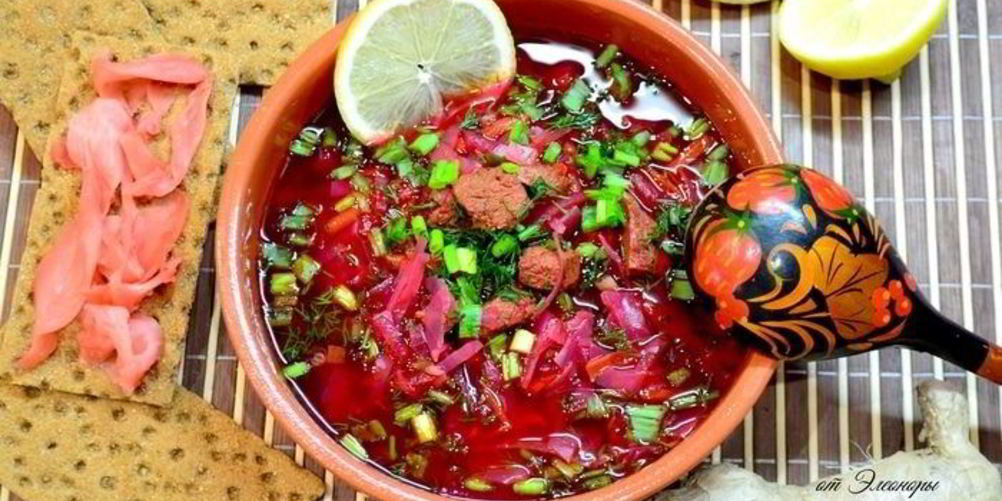 Как приготовить борщ без картошки