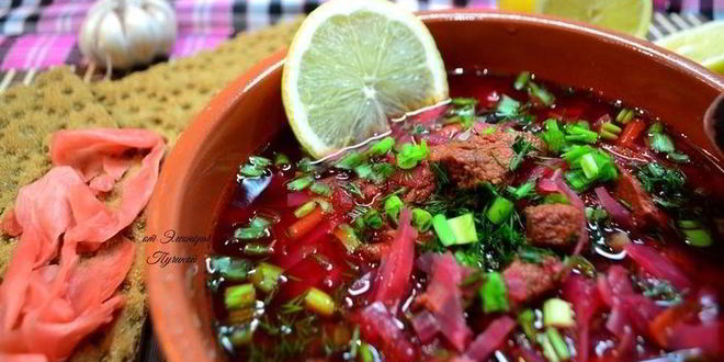 Рецепт борщ без картошки