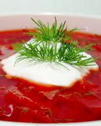 Борщ без мяса в мультиварке