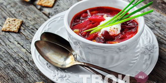 Рецепт борщ без мяса