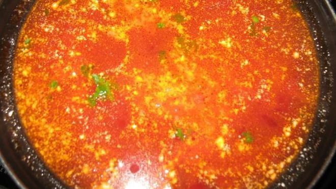 Рецепт Борщ Для любимого на курином бульоне