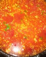 Борщ Для любимого на курином бульоне