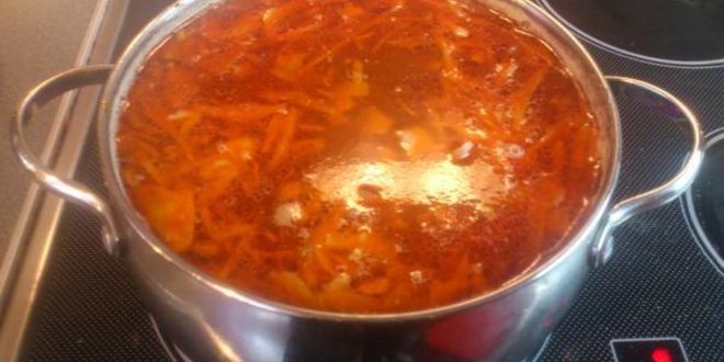 Рецепт борщ домашний