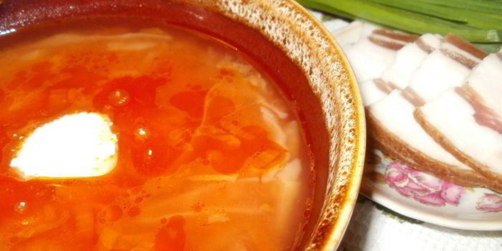 Рецепт суп с двумя видами капусты