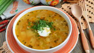 Рецепт Борщ из свежей капусты