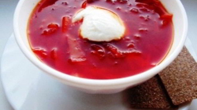 Рецепт Борщ из свинины