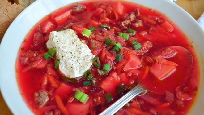 Рецепт Борщ классический с говядиной