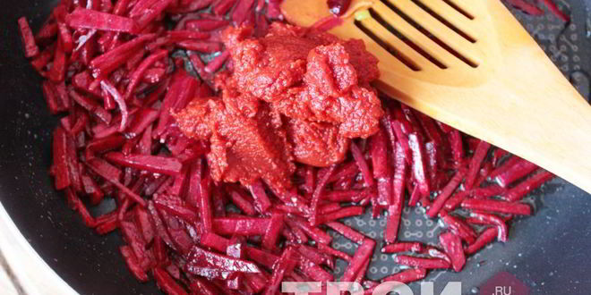 Рецепт борщ красный