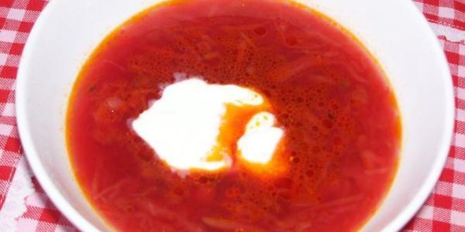 Рецепт борщ кубанский