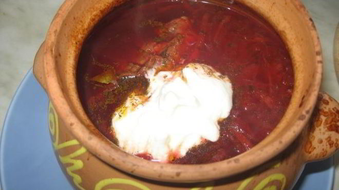 Рецепт Борщ легкий