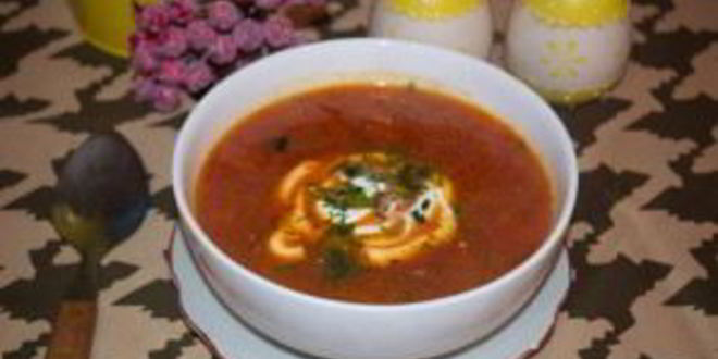 Рецепт борщ на говяжьем бульоне