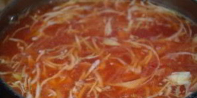 Рецепт борщ на говяжьем бульоне