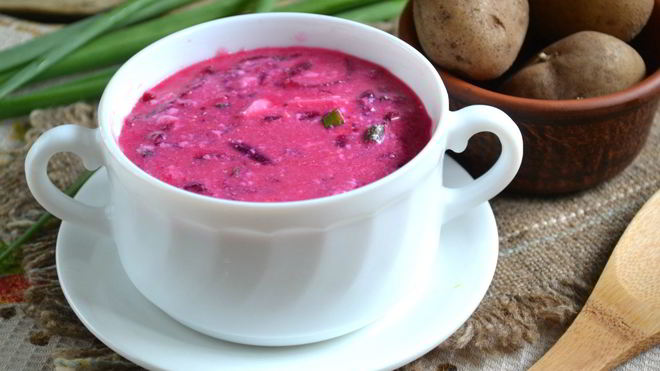 Рецепт Борщ на кефире