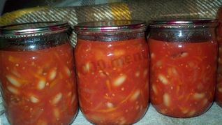 Рецепт Борщ на зиму с фасолью