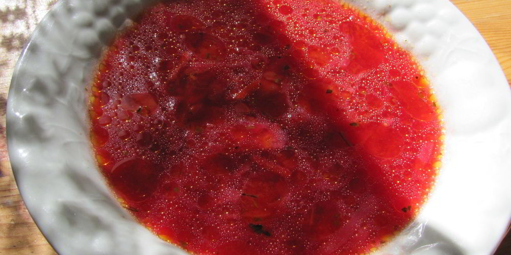 Рецепт вегетарианский борщ