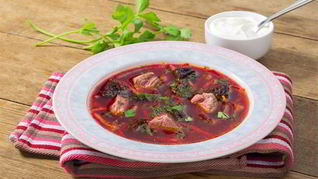 Рецепт Борщ с черносливом