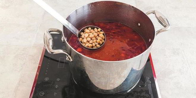 Рецепт борщ с фасолью