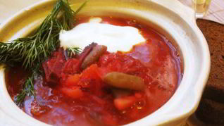 Рецепт Борщ с грибами