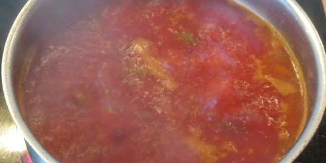 Рецепт борщ с грибами