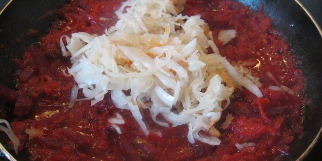 Рецепт борщ с грибами