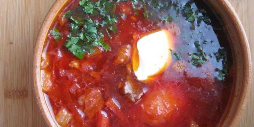 Рецепт борщ традиционный