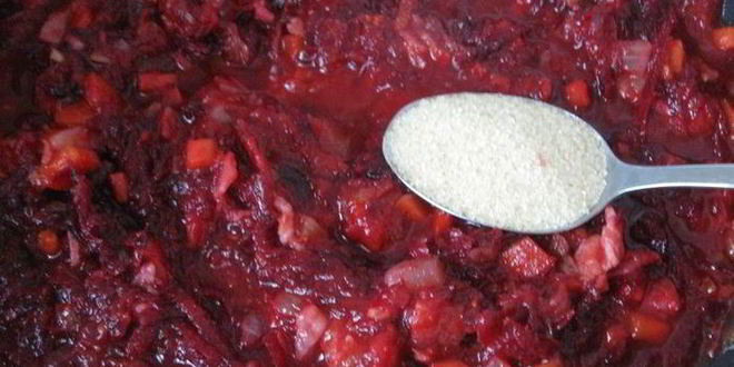 Рецепт борщ с капустой