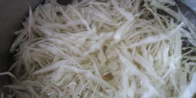 Рецепт борщ с капустой