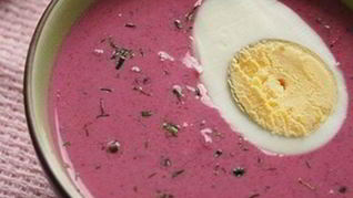 Рецепт Борщ с кислым молоком