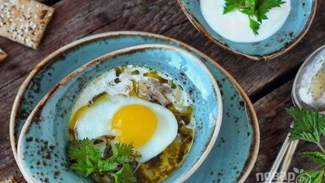 Рецепт Борщ с крапивой