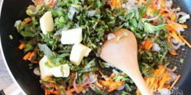 Рецепт борщ с крапивой