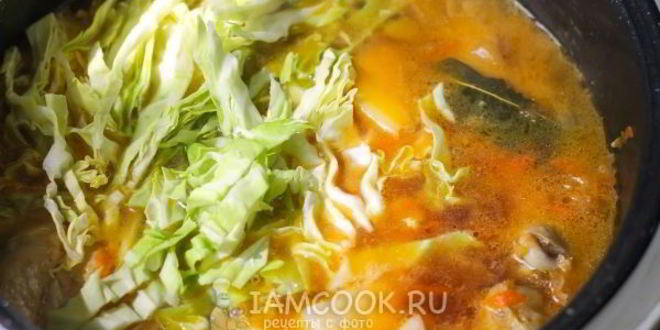 Рецепт борщ с курицей в мультиварке