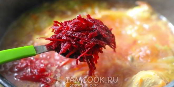 Рецепт борщ с курицей в мультиварке