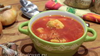 Рецепт Борщ с курицей