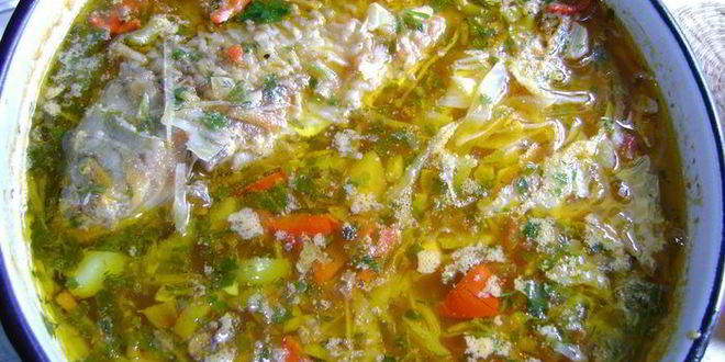 Рецепт борщ с рыбой