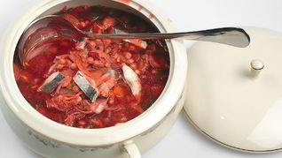 Рецепт Борщ с селедкой