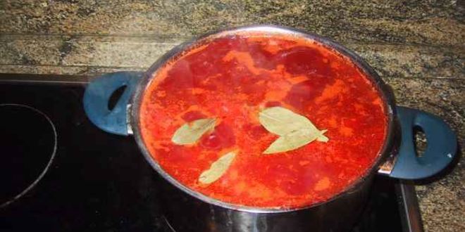 Рецепт борщ с сыром