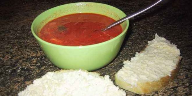 Рецепт борщ с сыром