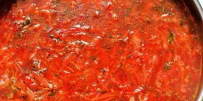 Рецепт борщ с томатной пастой