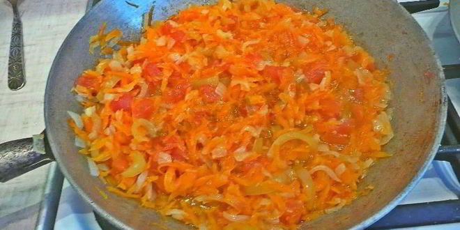 Рецепт борщ с тушенкой и капустой