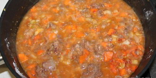 Рецепт борщ с тушенкой