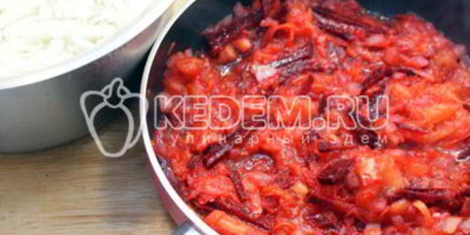 Рецепт борщ со щавелем