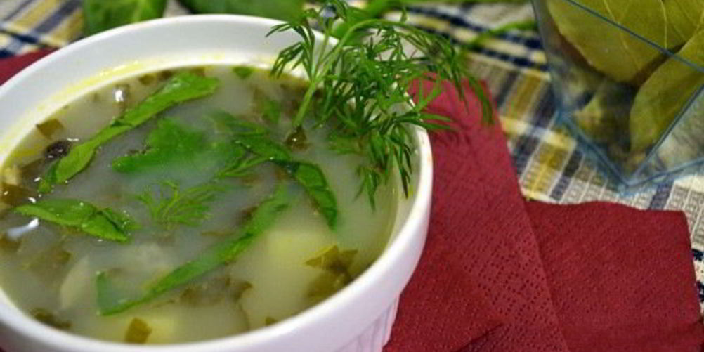 Как приготовить борщ со шпинатом