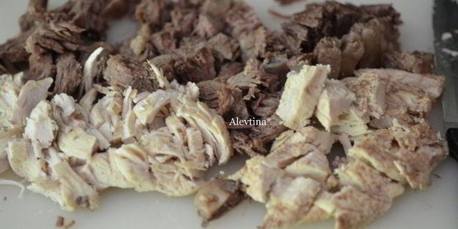 Рецепт борща со сладкима перцема