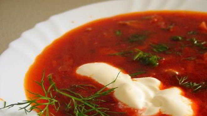 Рецепт Борщ со свежей капустой