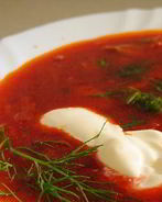 Борщ со свежей капустой