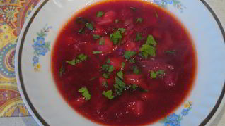 Рецепт Борщ свекольный