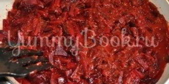 Рецепт борщ украинский