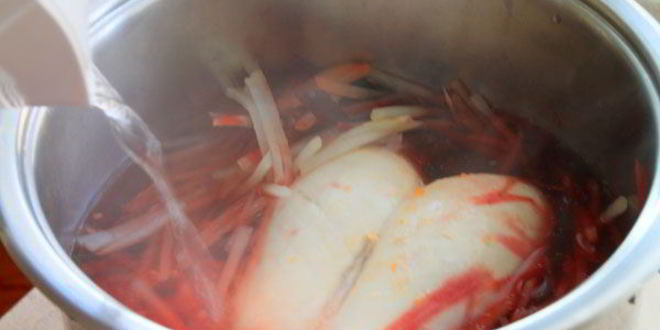 Рецепт борщ в кастрюле zepter